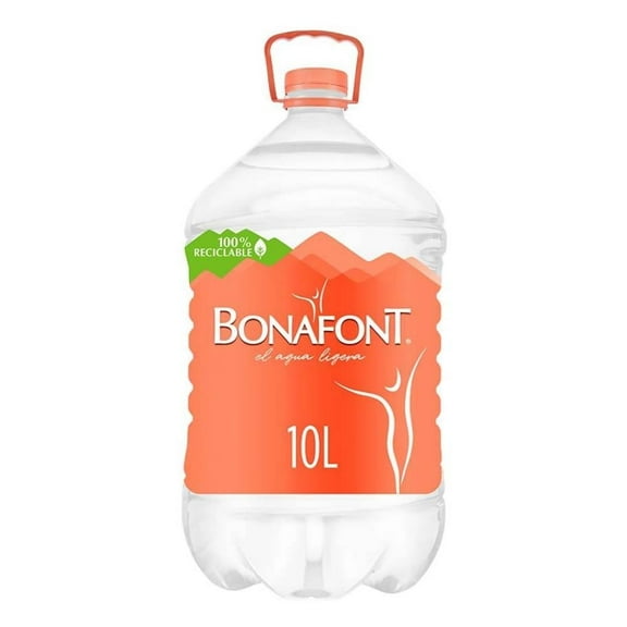 Agua Bonafont natural 10 l