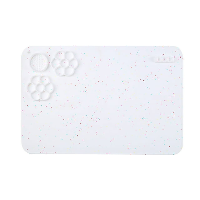 Xihbxyly Tapete de Silicona para Pintar, Gran Superficie Antiadherente, Fácil de Limpiar, Ideal para Manualidades, Joyería de Resina y Proyectos de Arte, Resistente Al Calor, Tamaño 23,6 X 15,7 Pulga