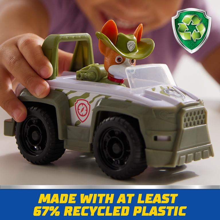 PAW Patrol Jungle Vehicle with Collectible Tracker Figure