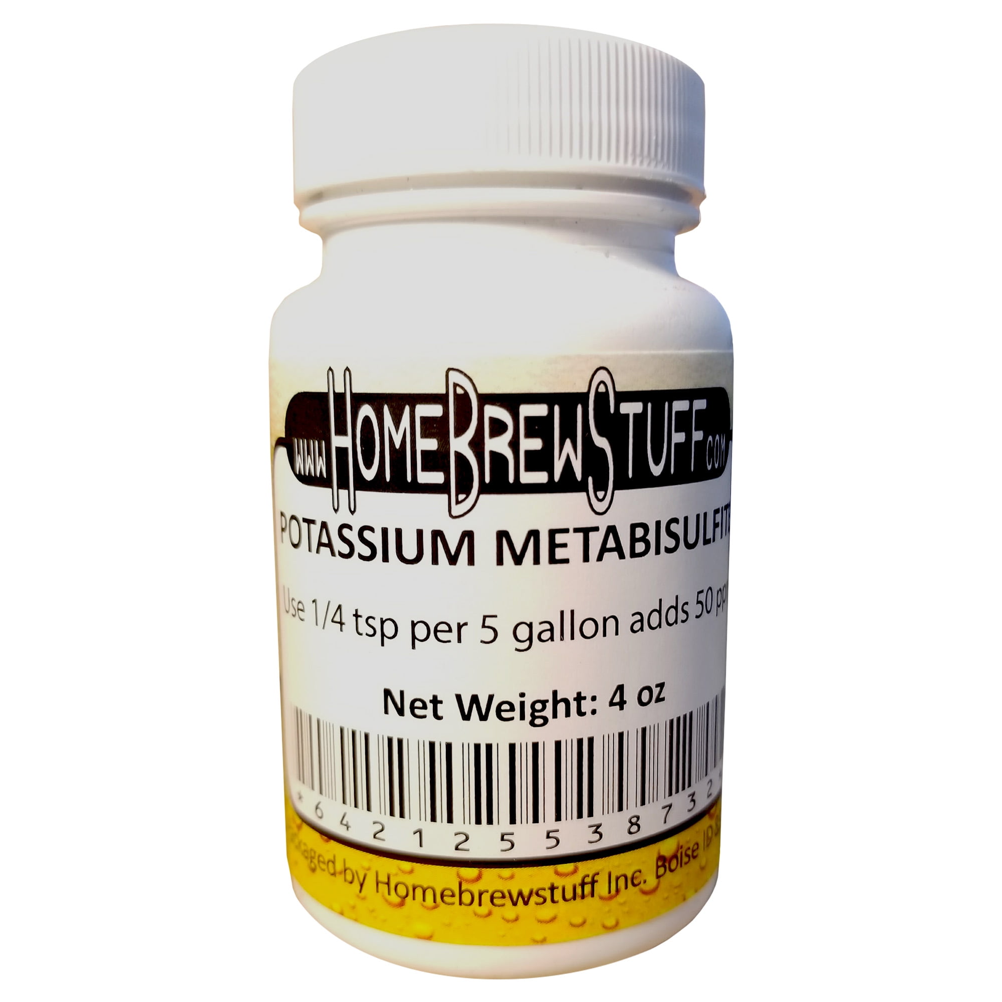 Potassium Metabisulfite Powder 4oz Wine, Beer, Homebrewing, Sanitizer