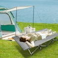 thumbnail image 7 of Betcozy Camping Cot, Portable Folding Bed Cot for Rest, 1200D Double Layer Oxford, Gray, 7 of 7