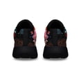 thumbnail image 4 of Back The Red Firefighter Shoes Women's Fashion Sneakers Tennis Running Shoes for Men Women Black Size 5, 4 of 7