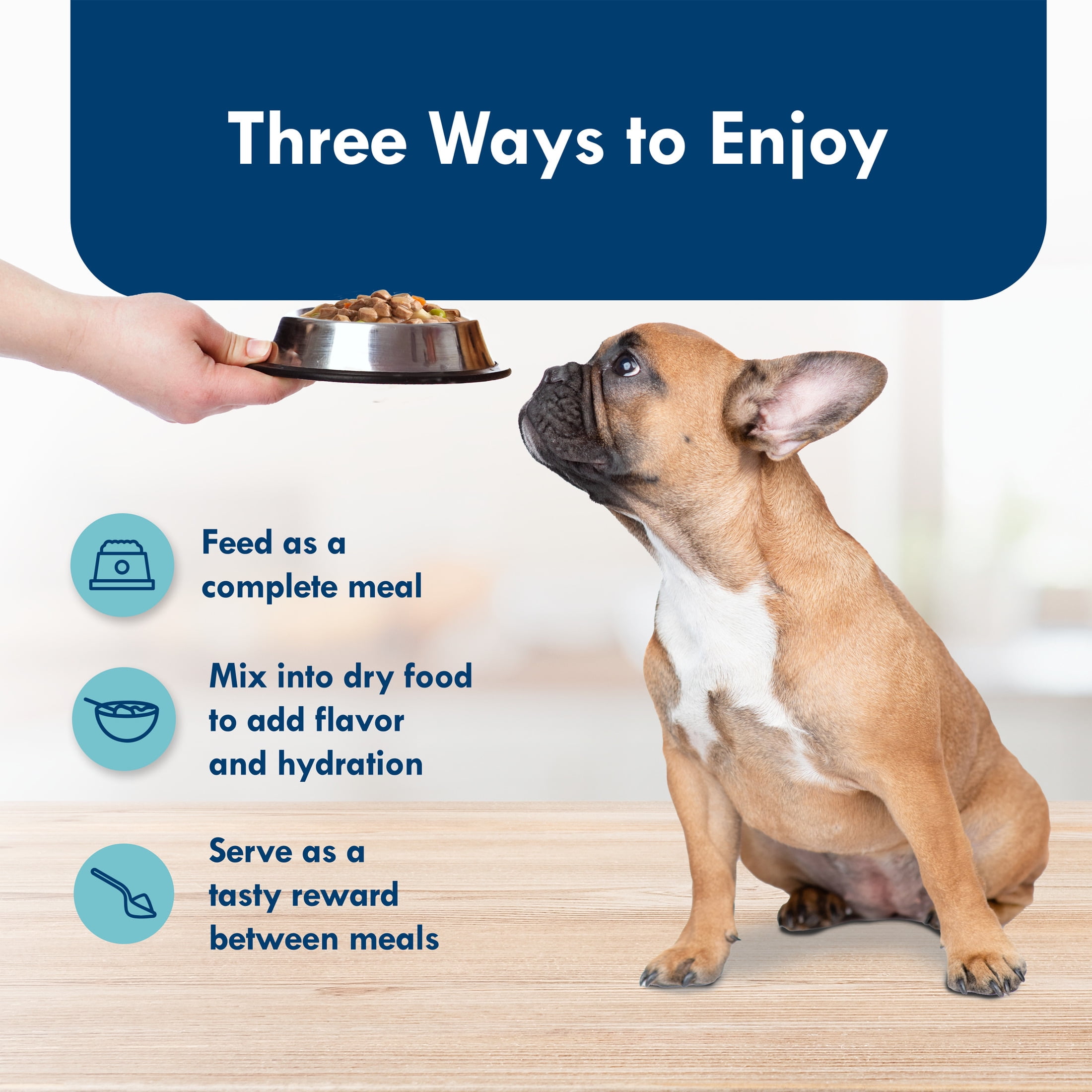 Blue Buffalo Delights Small Breed Natural Wet Dog Food Variety Pack, 3.5-oz. Cups, 12 Count