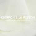 thumbnail image 4 of Uxcell 3 Rolls 1.5"x7Yd Chiffon Ribbon Handmade Fringe Chiffon Silk Ribbon White, 4 of 6