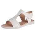 thumbnail image 1 of Huarache Para Niña CASTALIA 035-48 Blanco Velcro Ajustable, 1 of 3