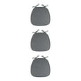 thumbnail image 4 of Guardoinrt Chair Cushion Pads Made With Polyester And Flax For Easy Cleaning And Durability Easy To Clean Chair Cushions Chair Pads darkgray 3Set, 4 of 6