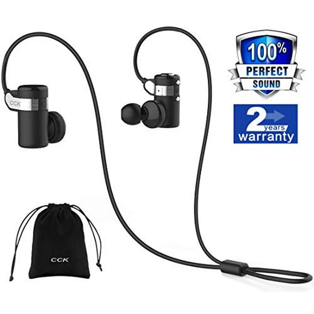 CCK Bluetooth Headphones Wireless Earbuds Sports Best Running Earphones