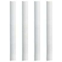 Anodized Aluminum Alloy Blank Sheets Rectangle Raw(Unplated) 25x2.5x0.6cm