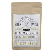 Old Fashioned Milk Paint Color: Pitch Black, Pint – Packaged as Powder