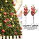 thumbnail image 4 of 10 unids Simulación vívida Pine Conos Fake Pine Agujas de árboles de Navidad, 4 of 6