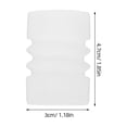 thumbnail image 2 of OULII 4Pcs Ice Cream Machine Silicone Sealing Rings Replacement Parts for High Efficiency and Easy Installation, 2 of 8
