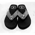 thumbnail image 2 of Premium Western Rhinestone Sun Floral Concho Blingbling Flip Flops S051, 2 of 3