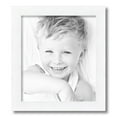 thumbnail image 2 of ArtToFrames 14" x 16" Contemporary White with Lip Picture Frame, 14x16 inch White Wood Poster Frame (WOM-2032), 2 of 7