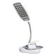thumbnail image 1 of Luz de teclado de escritorio alimentada por USB y batería - Abrazadera de mesa/cabecero y cuello de cisne flexible con 28 perlas LED en 3 niveles de brillo para facilitar la lectura Adepaton 2034397-2, 1 of 8