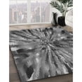 thumbnail image 2 of Ahgly Company Indoor Square Patterned Gray Wolf Gray Area Rugs, 8' Square, 2 of 6