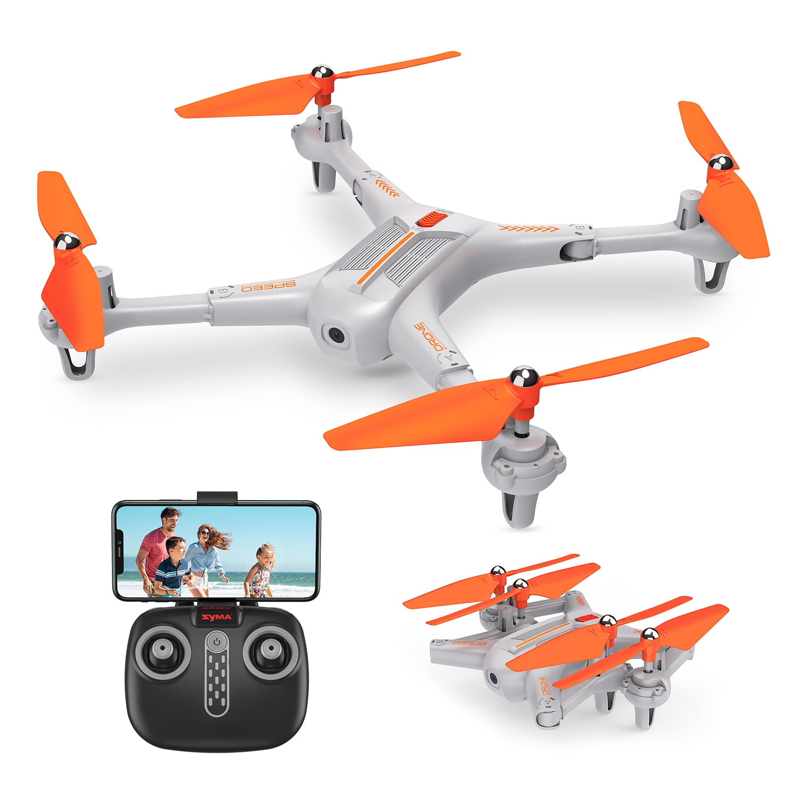 hykleri I udlandet Karakter Artsic FPV RC Drone with Camera for Kids Adults Beginners,720P HD Wifi Live  Video Camera Drone, Toys Gifts for Boys Girls with Altitude Hold,  High-Speed Rotation,3D Flips, Altitude Hold, Headless Mode -