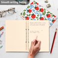 thumbnail image 4 of FORMRS 1-Subject Spiral Notebook 8" x 5" College Ruled 60 Refillable Sheet A5 Hard Cover, 2 Pack, Vibrant Strawberries, 4 of 7