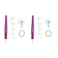 thumbnail image 1 of Baohd Tête de Diamant Alliage Diamant Diamant Électrique Art Art Perceuse à la Mode violet, 1 of 6
