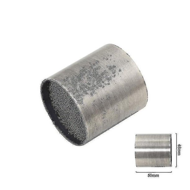 Universal 35 mm 42 mm 48 mm 53 mm Catalizador de tubo medio delantero de motocicleta Db Killer Moto Silenciador de escape Silenciador Amortiguador acústico Envío gratis