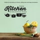 thumbnail image 1 of Adhesivo de pared para cocina, Adhesivo de pared extraíble, Adhesivo de pared decorativo, Adhesivo de pared, Adhesivo de pared, Rendimiento finamente ajustado, 1 of 9