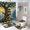 AA-1, variant on Enchanted Forest Treehouse Shower Curtain Set Modern Bathroom Decor Mats 4pcs Fabric Bathroom Curtain Slip Floor Rug Toilet Lid