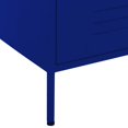 thumbnail image 5 of vidaXL Commode Bleu Marine 80x35x101,5 cm Acier, 5 of 5