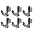 thumbnail image 1 of Prensatelas Para Cremalleras, Prensatelas Para Cremalleras Para Máquina De Coser Ligera, 6 Piezas Para Uso Industrial, 1 of 7