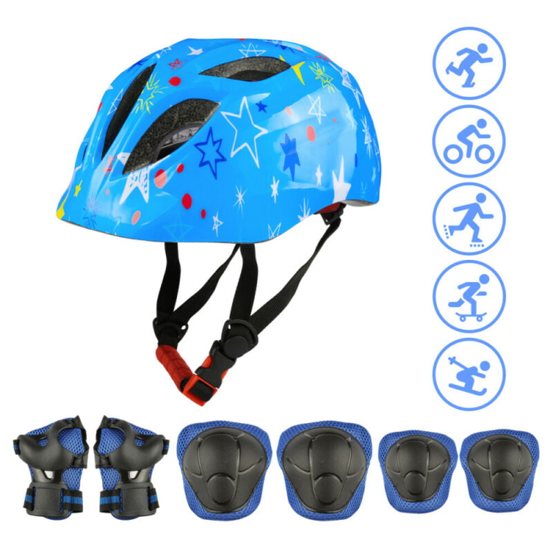 Boys Girls Safety Helmet Kids Bike Bicycle Skating Scooter Protective Gear 