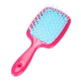 thumbnail image 2 of Peine Con Cojín Aire Dientes Anchos Masaje Del Cuero Cabelludo Cepillo para Rejilla Hueca (rosa), 2 of 9