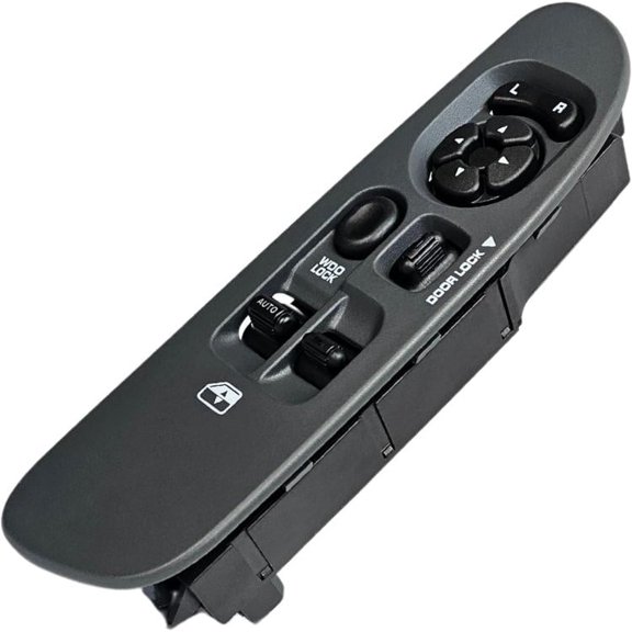 SWITCHDOCTOR Window Master Switch and Gray Bezel for 2002-2009 Dodge Ram (Medium Slate Gray, Regular Cab)
