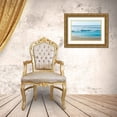 thumbnail image 3 of Nature Magick 18x13 Gold Ornate Wood Framed with Double Matting Museum Art Print Titled - Turquoise Sea Water Beach Landscape, 3 of 4