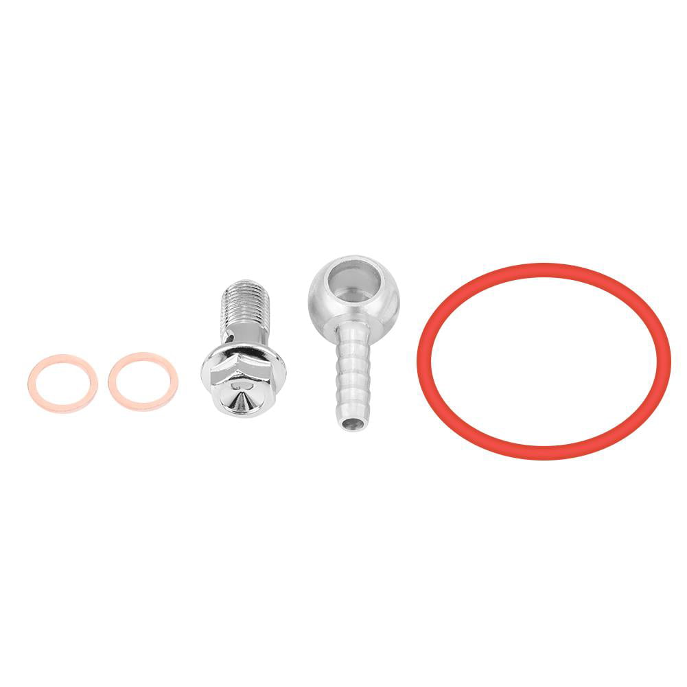 Qiilu Aluminum Alloy Universal 50mm/2inch Car Turbo Blow Off Valve BOV Kit with Adapter Spring 
