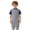 Navy Blue, variant on Haitryli Kids Boys Girls Anti-strip Romper Striped Zip Back Autism Sensory Jumpsuit Special Needs Adaptive Clothing Black 8