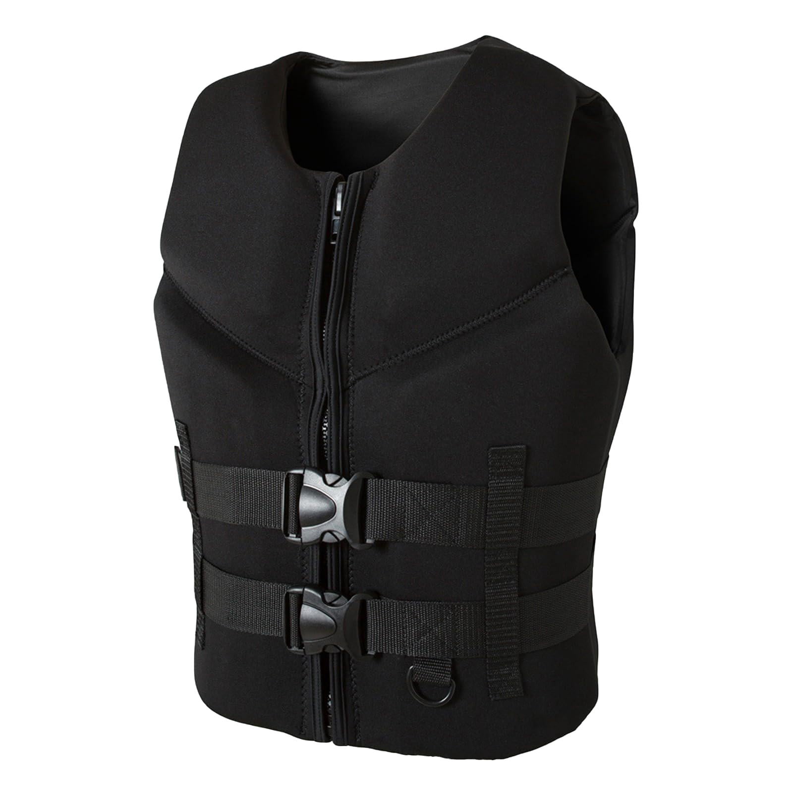 DimyFew Life Vest Portable Summer Adults Swim Jacket for Motorboat Kayaking Drifting 4XL