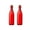 Red, variant on Bormioli Rocco Giara Glass Bottle with Leak-Proof Lid, 33.75 oz (Set of 2) - BPA-Free Bottle for Infused Drinks, Juices, Dressings, Decorative Glass Storage, Airtight Glassware - Made in Italy (Red)