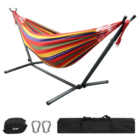 hammock stand portable steel liveditor swing folding hanging chair indoor outdoor walmart