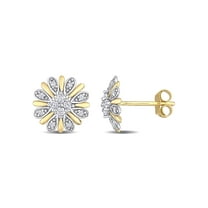 Everly Women's Diamond 10k White Gold Earrings