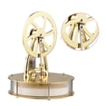 thumbnail image 2 of Low Temperature Stirling Engine Assembled Electricity Generator Heat Experiment Physical Generator Model with Flywheel Design, 2 of 8