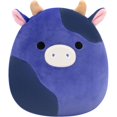 thumbnail image 1 of Squishmallows : Ingred la Vache Tachetée Violette et Noire - Peluche 8 Pouces, 1 of 2