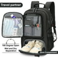 Free Shipping! Aokur Unisex Expandable Travel Backpack, 17.3" Laptop