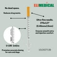 thumbnail image 3 of Elimedical Veterinary Syringe U-100 1ml 27g x ½” 100pcs/box 10LDS2713B, 3 of 5