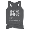 thumbnail image 1 of Honeeladyy Las ventas son WE Drunk Camisetas sin mangas para mujer Camiseta de playa de verano Camiseta divertida con espalda cruzada Camiseta casual sin mangas con refranes Blusa, 1 of 7