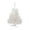 Clear, variant on Northlight Pre-Lit Medium Snow White Artificial Christmas Tree - 3' - Multi Lights