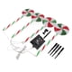 thumbnail image 5 of Lámpara de camino de Navidad luces de piruleta solares románticas seguras automáticas 1 para 4 para césped para jardín ANGGREK Otros, 5 of 8