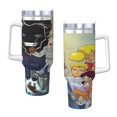 thumbnail image 2 of Taza térmica de acero inoxidable con aislamiento térmico para café caliente o frío de 40 oz con asa de Inspector Gadget, 2 of 8