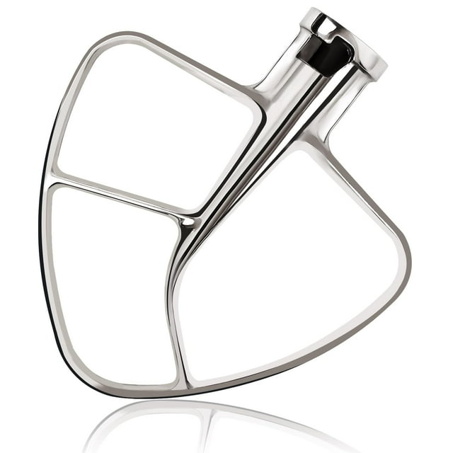 Accesorio de paleta KitchenAid K45B de acero inoxidable de 4,5 a 5 cuartos de galón
