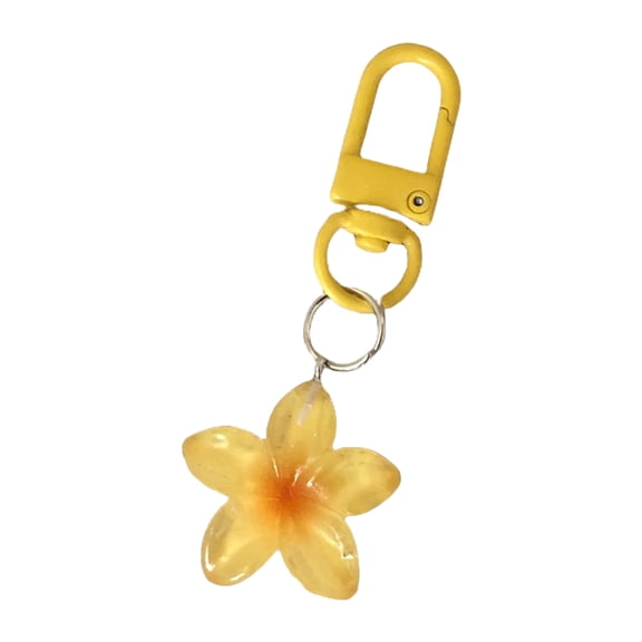 Fashionable Flower Keychain With Quick Release Carabiner Designs Fshion Statement Pieces for Easy Attachment Use