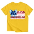 thumbnail image 3 of Shinyii Girls 4Th of July T-Shirt Casual Short Sleeve T Shirt Graphic Tee Top, Sizes 1-13, 3 of 3