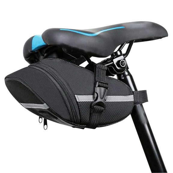 Gear Bike Seat Bag - Bicycle Saddle Bag Under Seat Cycling Accessories Storage Pouch Wedge Pack for Mountain & Road Bike