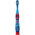thumbnail image 4 of Colgate PJ Masks Toothbrush for Toddlers & Little Children with Suction Cup, Kids 2-5 Years Old, Extra - Pack of 2, 4 of 5